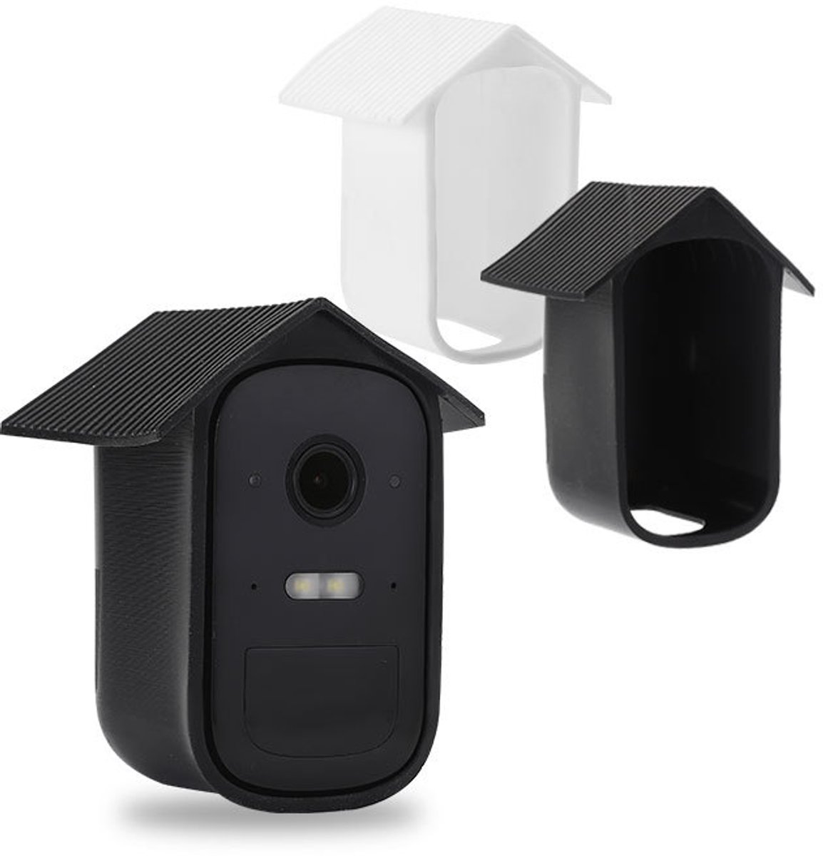 2 pieces - Camera silicone protective cover - Surveillance camera protective cover - suitable for EufyCam 2C - Protection - Weatherproof silicone housing โ image 6