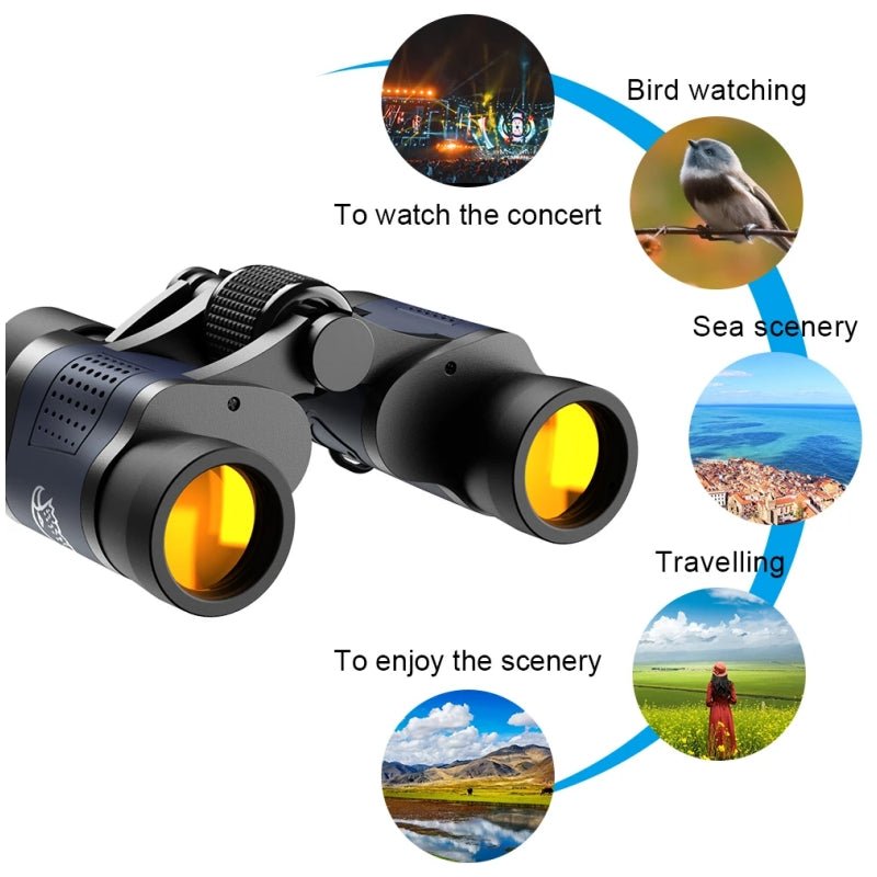 Binoculars HD2000T High Clarity 60X60 BAK4 Optics For Outdoor Hunting โ image 5