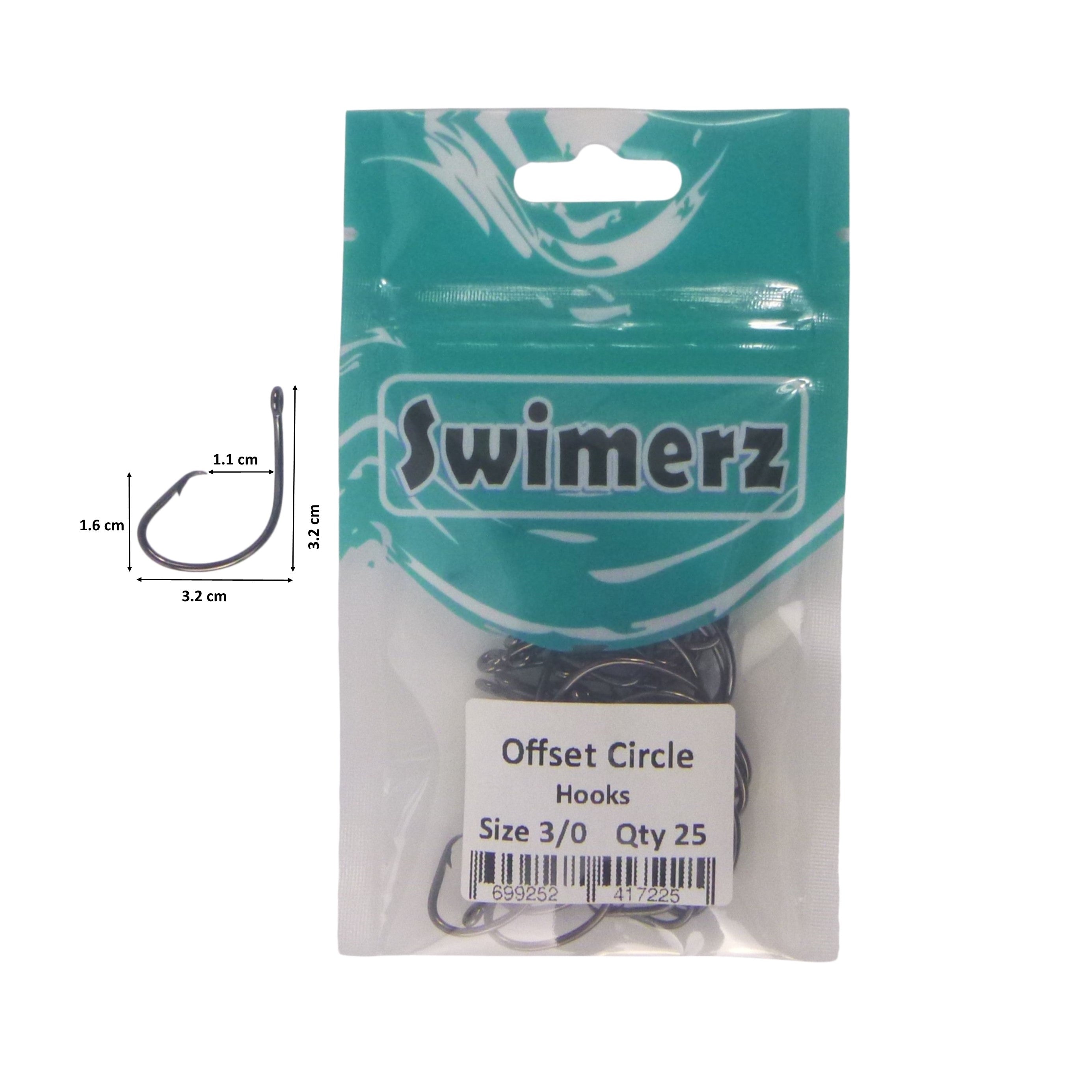 Swimerz 3/0 Offset Circle Hook 25 pack โ image 3