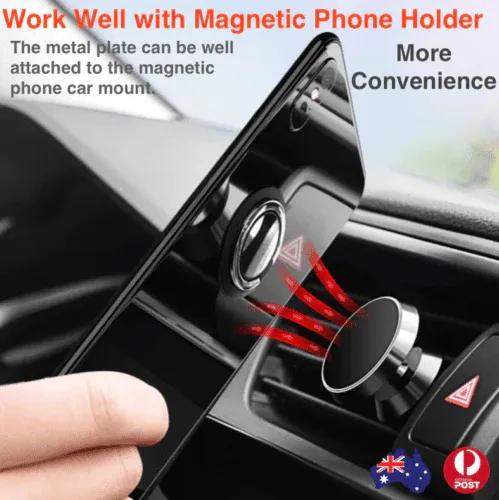 Iring Phone Ring Finger Holder Stand Car Mount Hook For Iphone Ipad Mobile Grip - A8- Purple — image 4