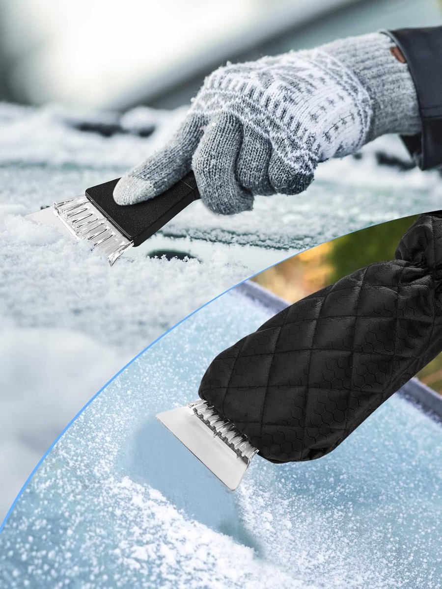 Snow Removal Tools - Snow Shovel - Windshield Ice Scraper - Antifreeze Gloves for Easily Removing Frost and Ice from the Windshield - Snow Scraper โ image 5