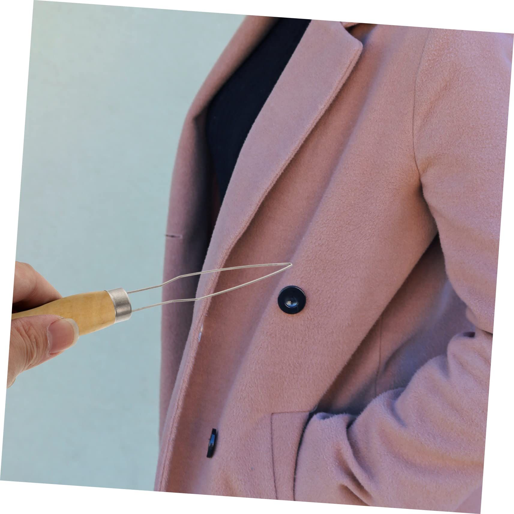3pcs Button Threader Button Hook for Button Assist Helper Button Hook Buttons for Clothes Puller Tool Hooks for Clothes Easy โ image 2