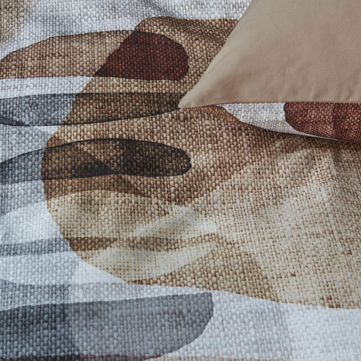 Bedding House Broc Natural Cotton Quilt Cover Set Queen โ image 3