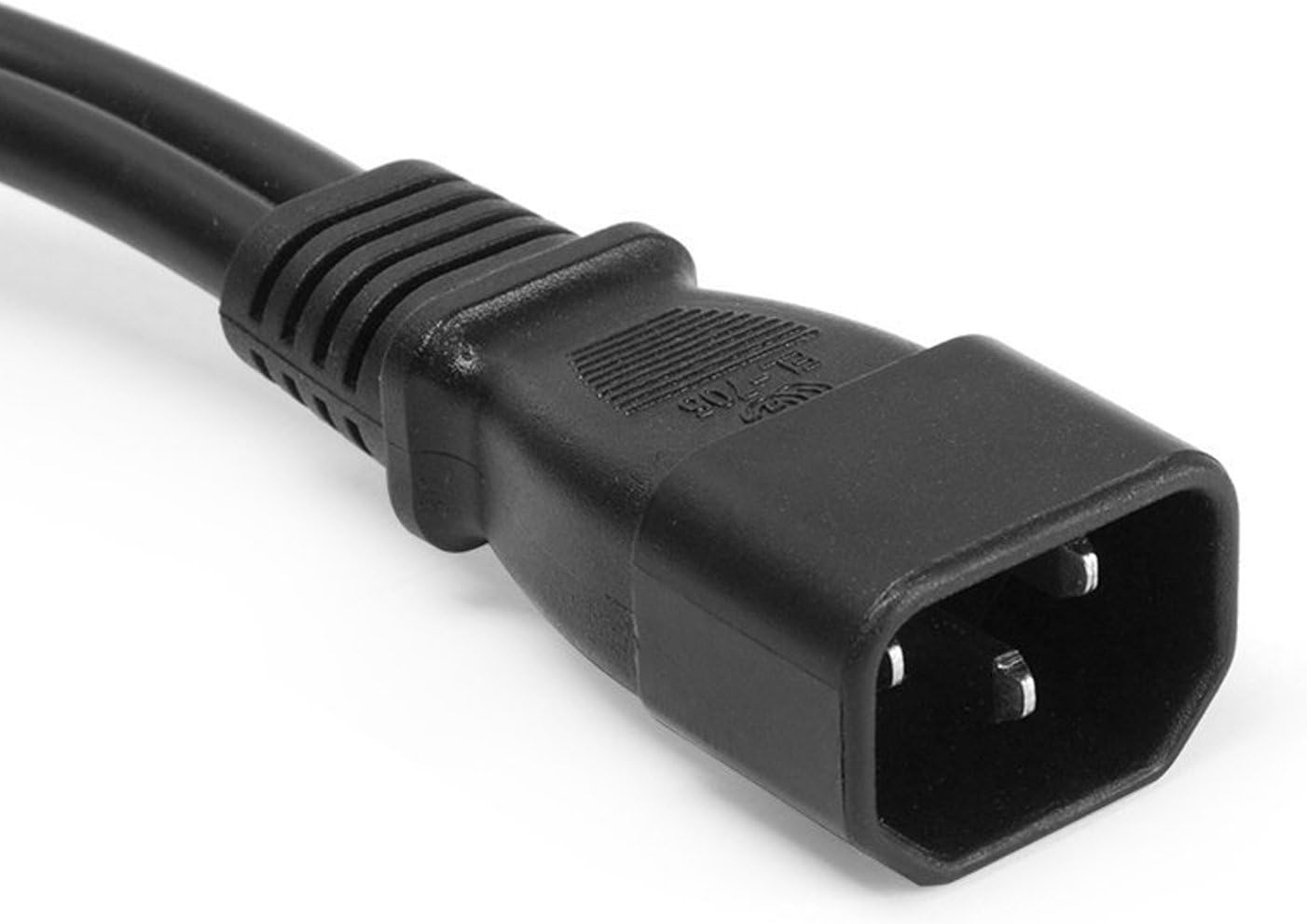 UPS Server Y Splitter C14 to 2 x C13 Power Extension Cable — image 4