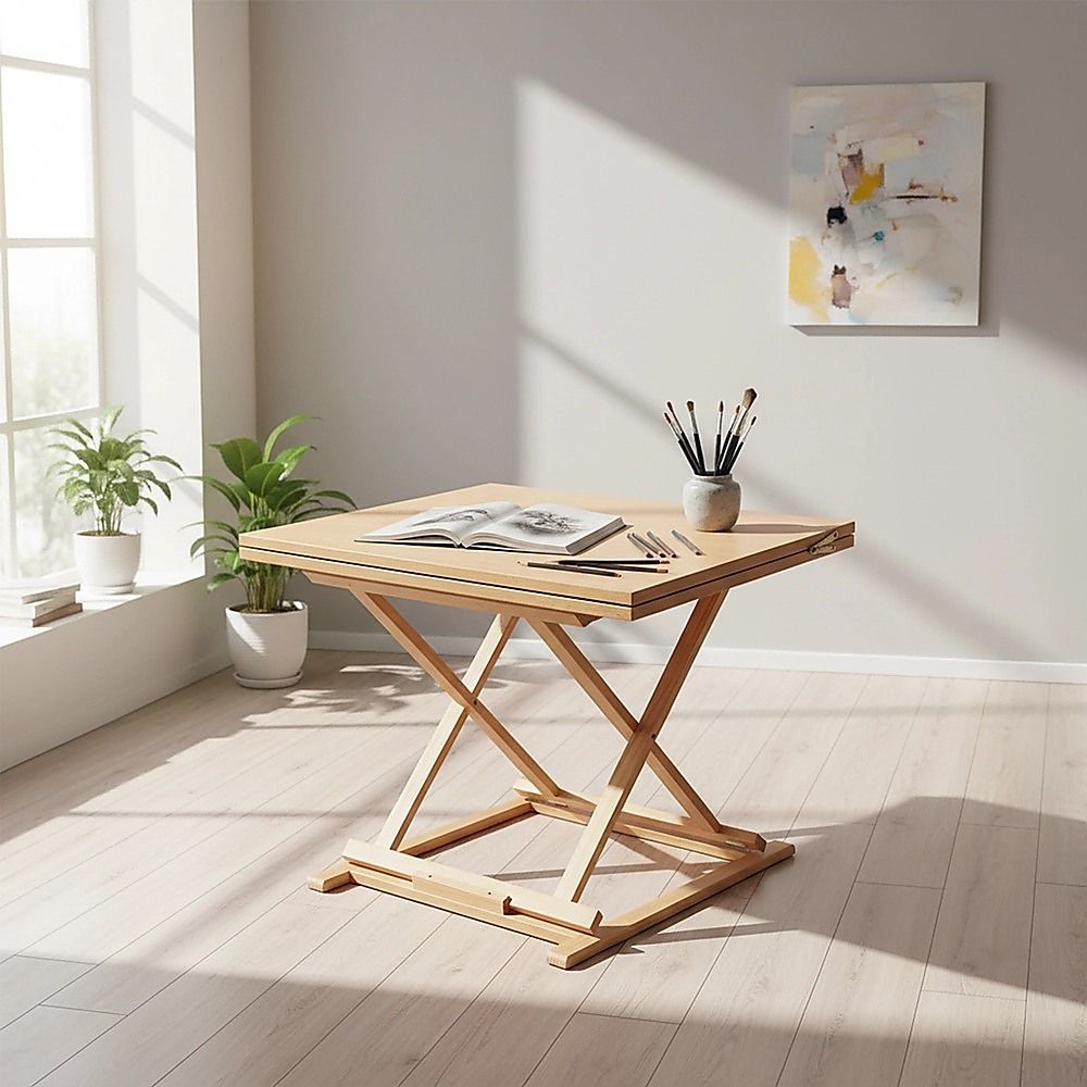 Portable Foldable Art Sketching Table Painting Drawing Easel Artists โ image 3