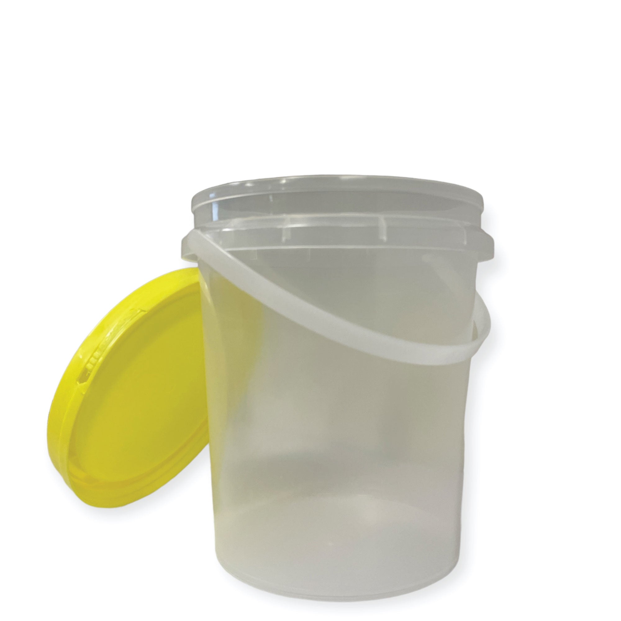 Bulk 10 x 1.2L Empty Honey Bucket with Lid - 1.5Kg Clear Tamper Proof Plastic Tub โ image 5