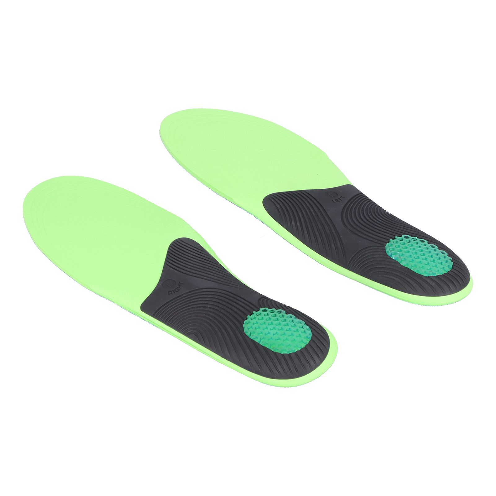 1 Pair Unisex Insole Breathable Elastic Shock Absorbing Foot Arch Support Orthopedic Shoe Pads L 44-47 โ image 6