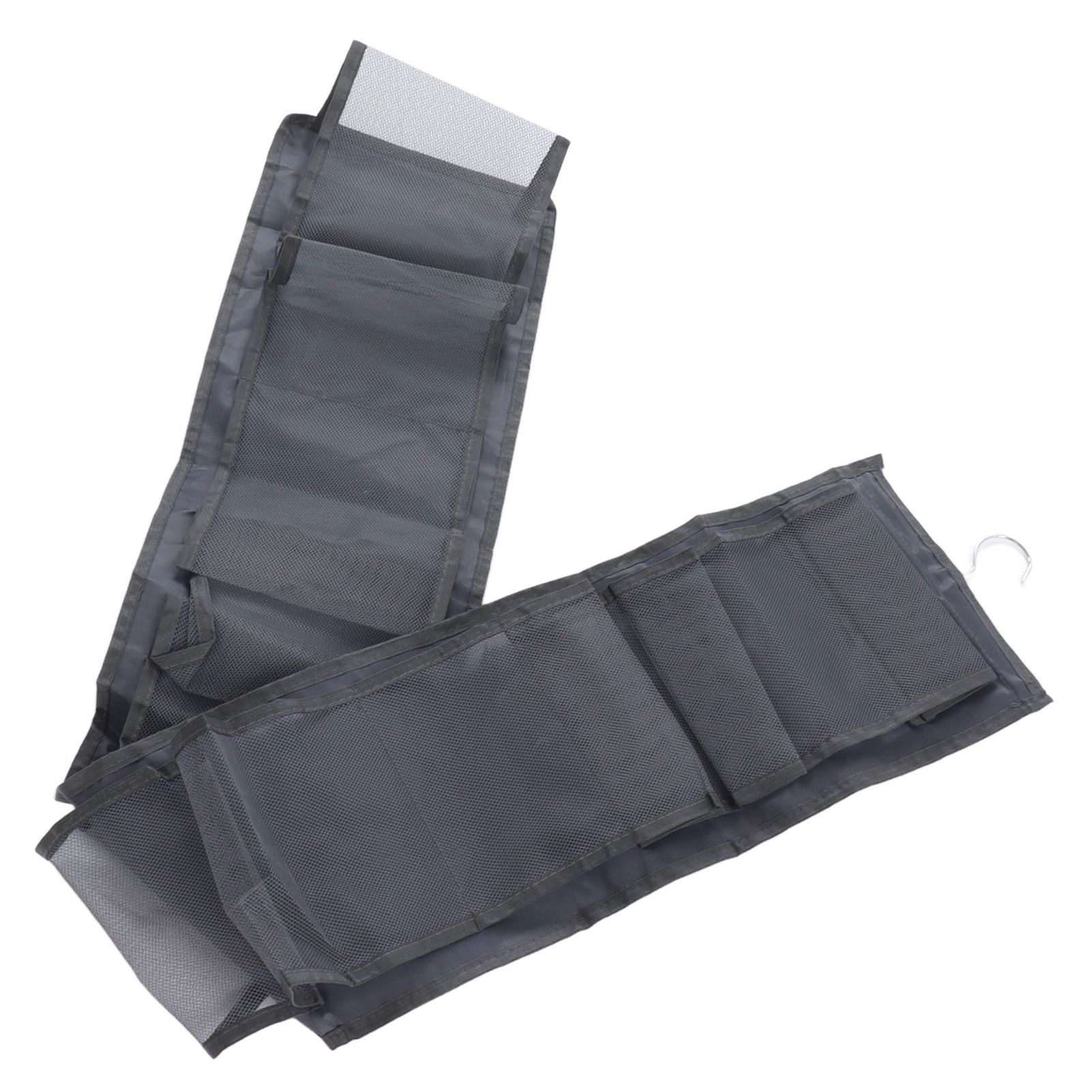 Hanging Clothes Bag Thickened Nylon Multi Layer Easy Access Washable Hanging Mesh Closet for Socks Pants Dress — image 2
