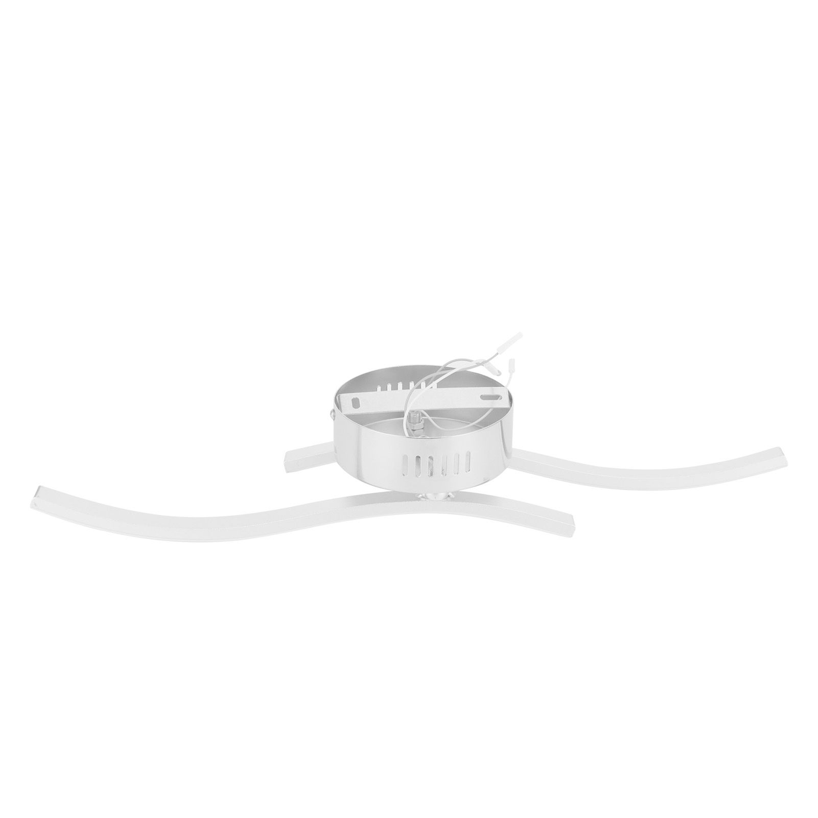 LED Ceiling Light Wavy Ceiling Lamp for Living Room Bedroom Kitchen Decor AC85‑265V Warm Light — image 5