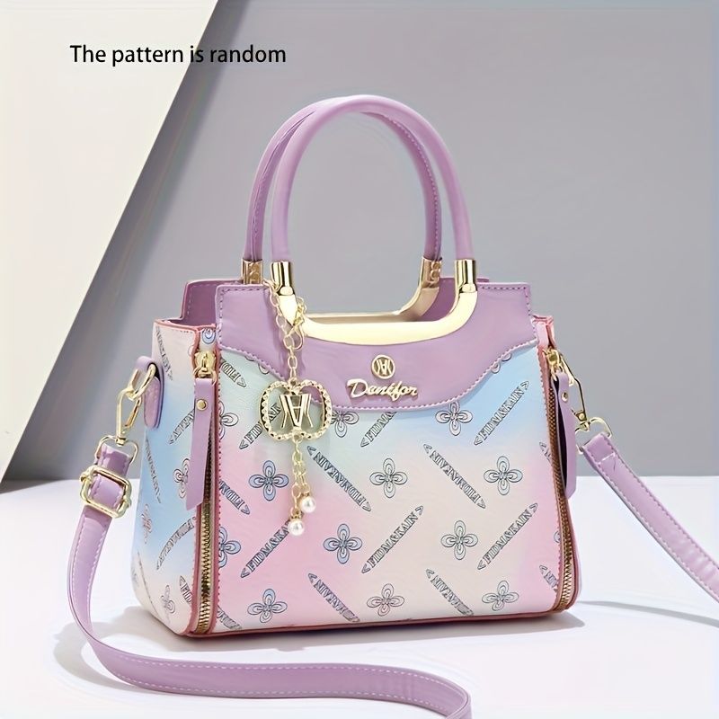 Women'S Handbag Large Capacity Shoulder Bag Crossbody Bag Tote Bag All-Match - Black - Size 24-10-18