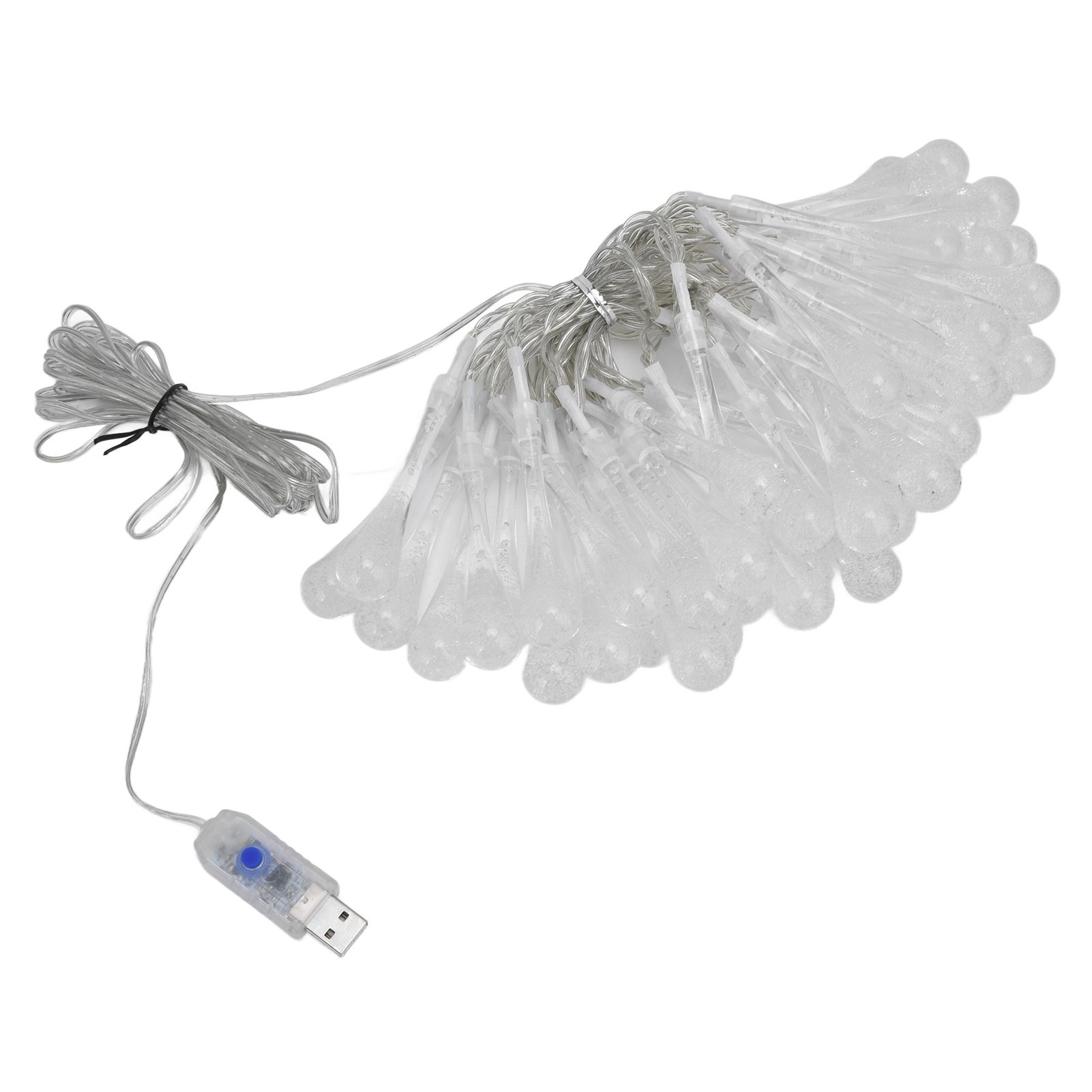 50LED String Lights Waterproof 16 Color RGB String Lamp with 8 Modes for Patio Garden Yard Decor USB Powered — image 6