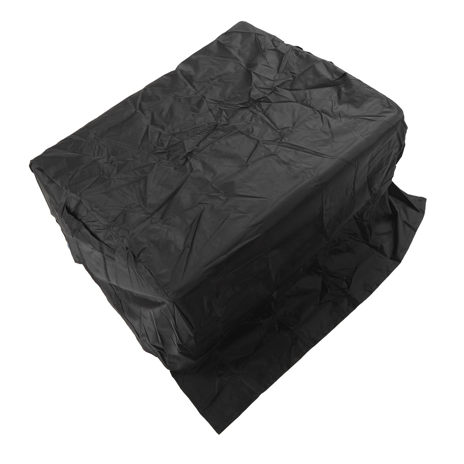 BBQ Grill Cover Waterproof Oxford Cloth Outdoor Rainproof Dustproof Sunproof Built in Grill Top Cover Grill Cover Black — image 6
