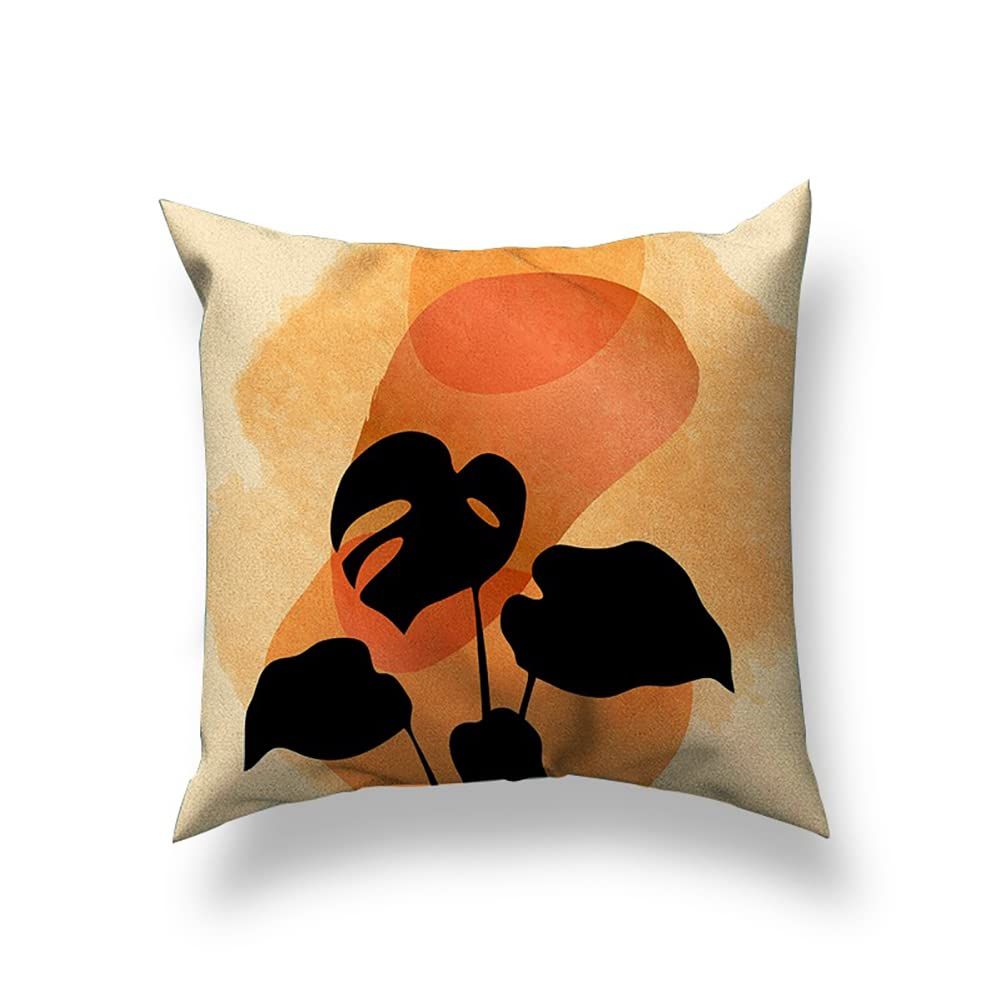 Boho Throw Pillow Covers Abstract Art Farmhouse Pillow Cases Modern Minimalism Pillow Covers for Couch Room Set of 4, 18 x 18 Inch — image 3