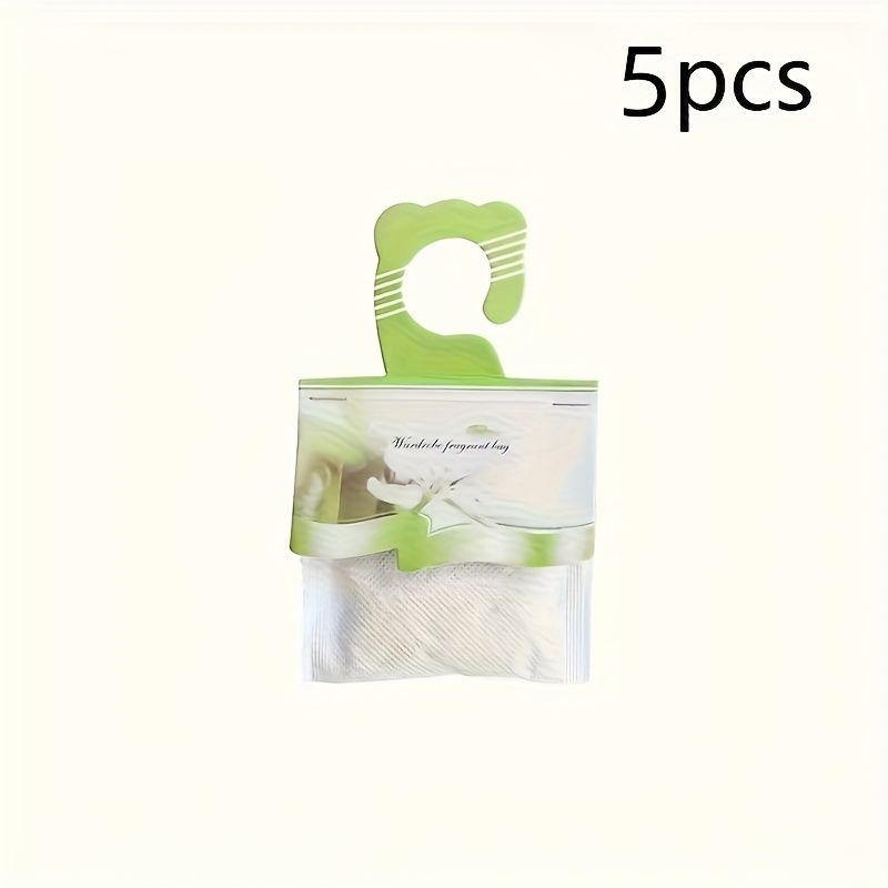 5pcs Scent Bags for Wardrobes, Car Deodorizing Fragrance Bags, Small Scent Bags for Closets, Lavender Osmanthus Fragrance for Bedrooms 5pcs Osmanthus Fragrans — image 3