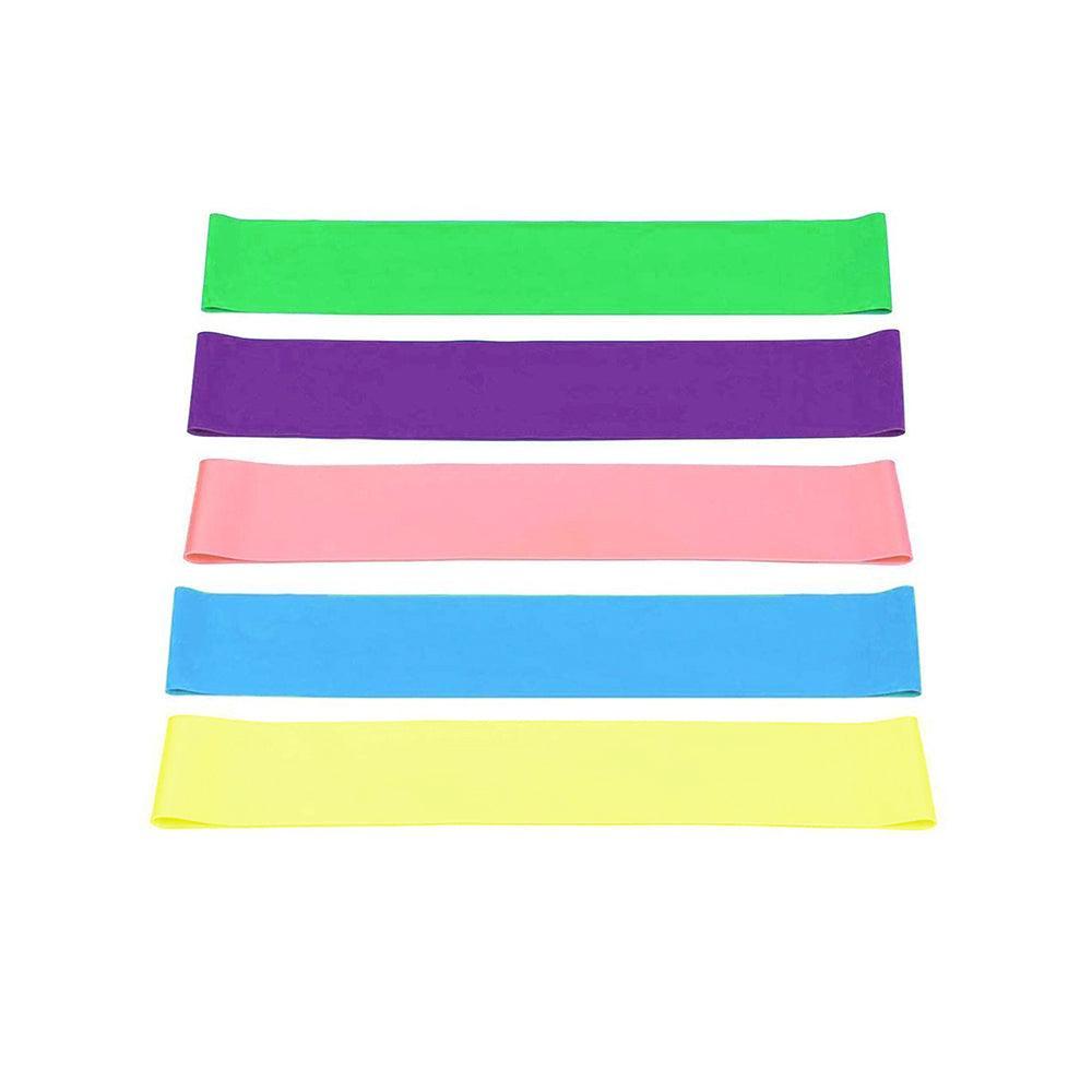 1.5m Elastic Yoga Stretch Resistance Bands Exercise Fitness Band Theraband - Pink — image 2