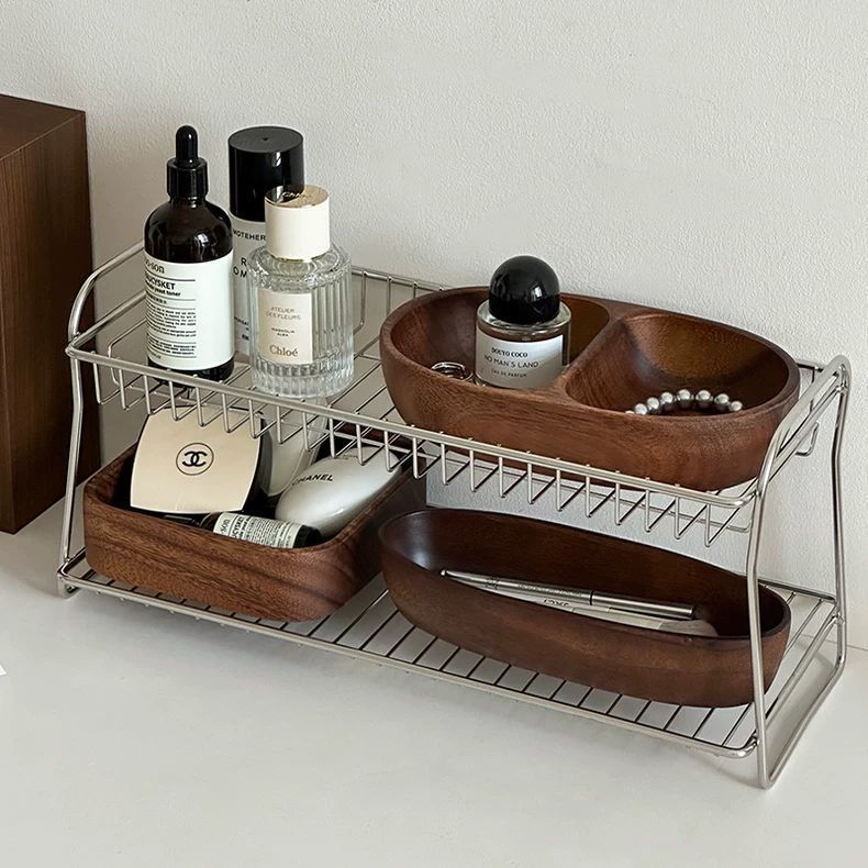 Walnut Wood Bowl, Wooden Salad Bowl for Fruit, Snacks and Appetizers, Serving Dish for Home Decor, Solid Wood Bowl, Centerpiece - Walnut - Size โ image 5