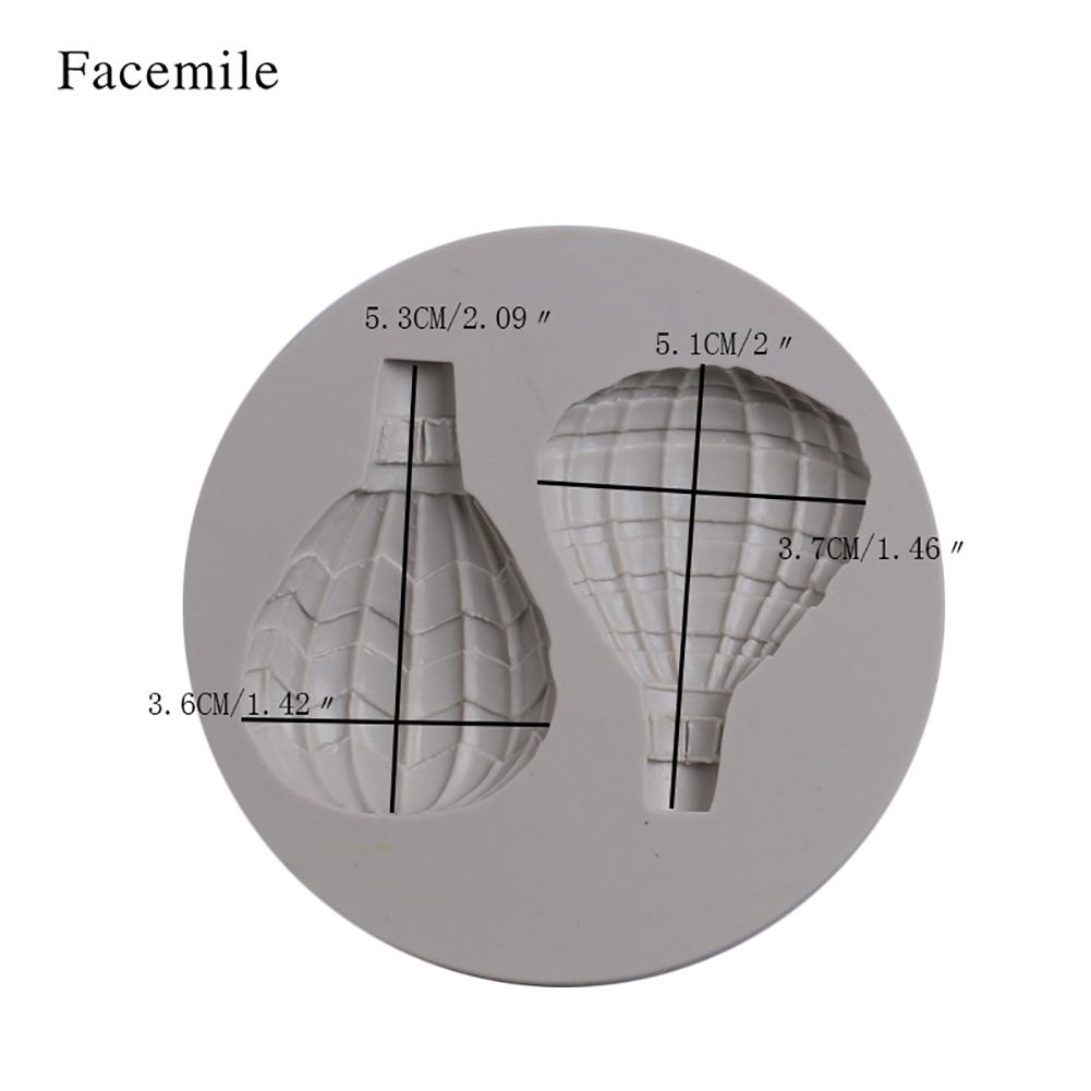 Hot Air Balloon Pattern Fondant Cake Decorative Baking Silicone DIY Mold (50-615) — image 5