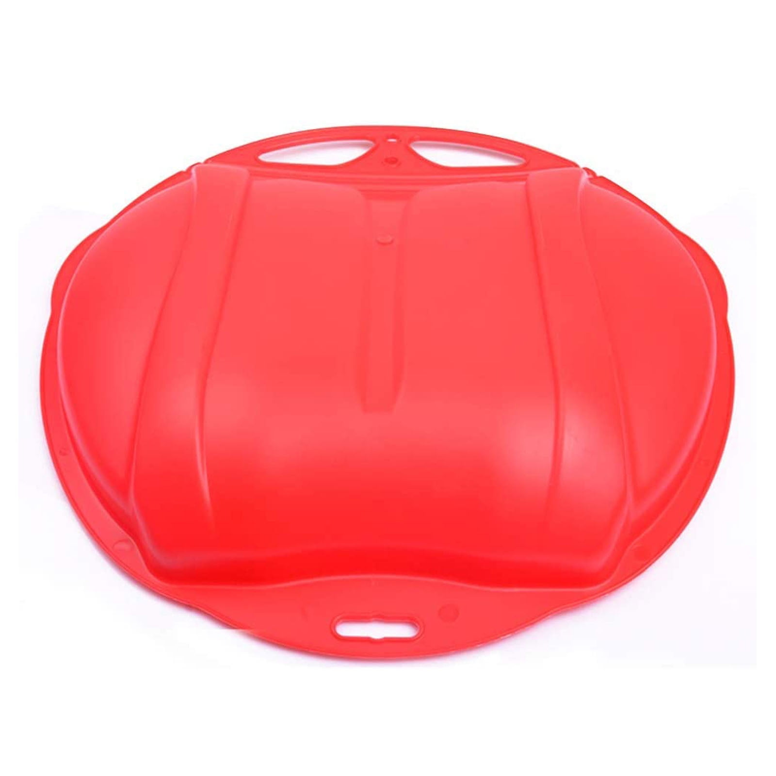 Round Snow Sled Disc for Kids and Adults, Thick Portable Skiing Pad with Anti-Skid Sunk Seat, Versatile Slider for Snow, Grass, and Sand, Comfortable Oversized — image 4