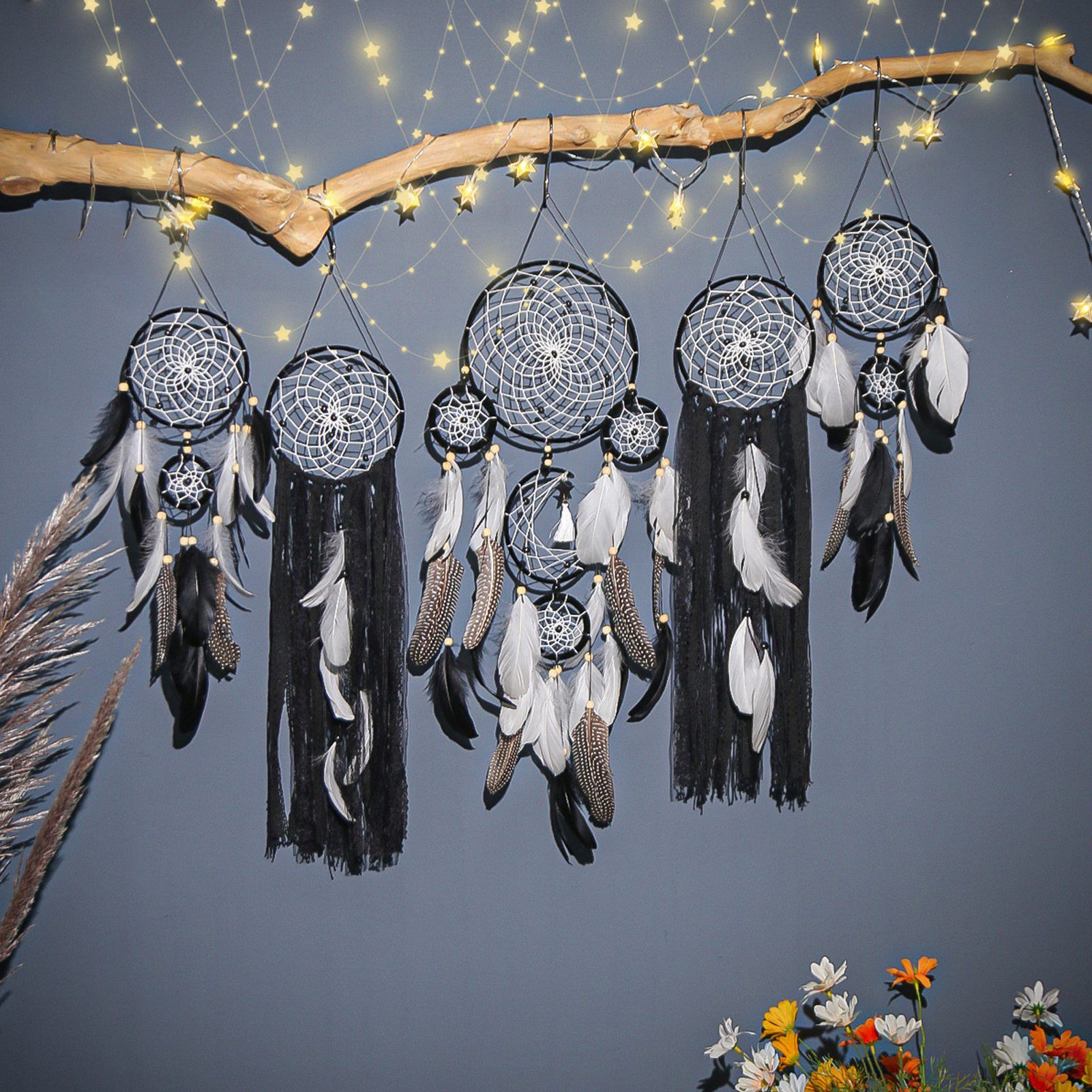Dream Catcher Home Office Wind Chimes Ornament Wall Decoration — image 4
