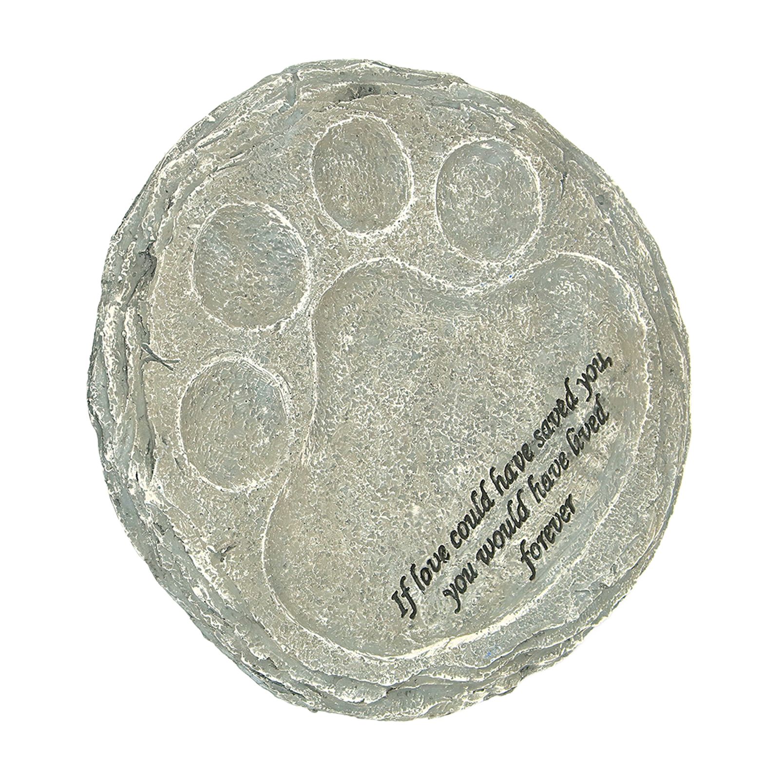Pet Memorial Stone Resin Garden Memorial Tombstone Dog Cat Gravestone for Lawn BackyardType C Moss Color — image 6