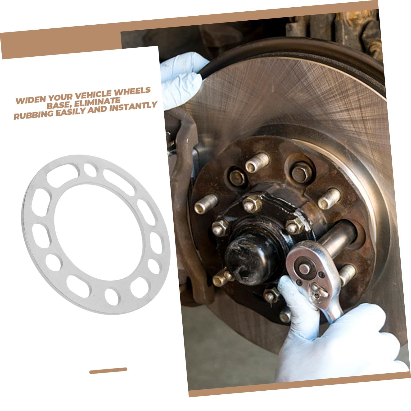 2pcs,Wheel hub gasket — image 3