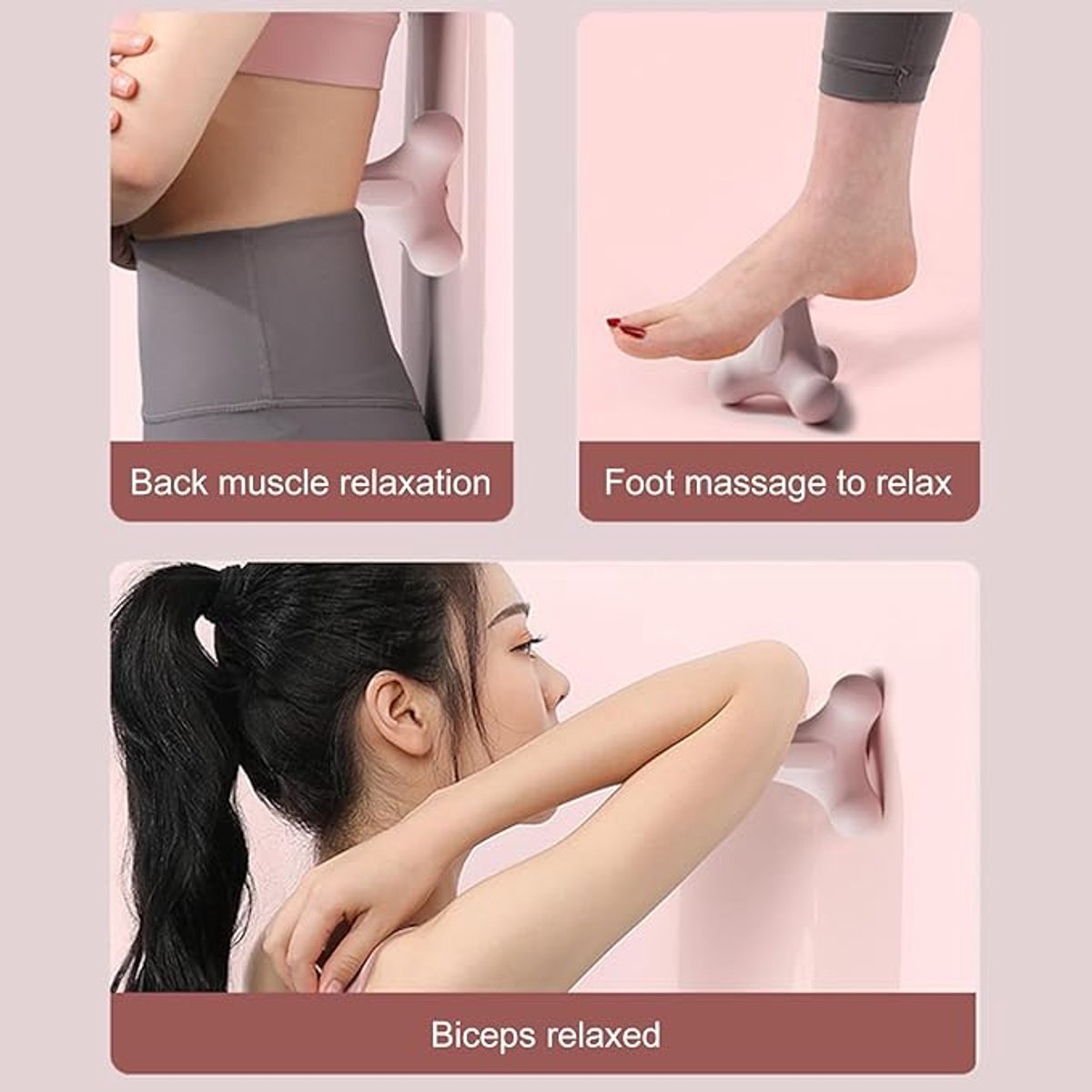 Massage Balls - 1 item - Shiatsu massage device - Massage balls with relief points - Trigger point exercise balls - Exercise ball - Massages shoulder, neck โ image 6