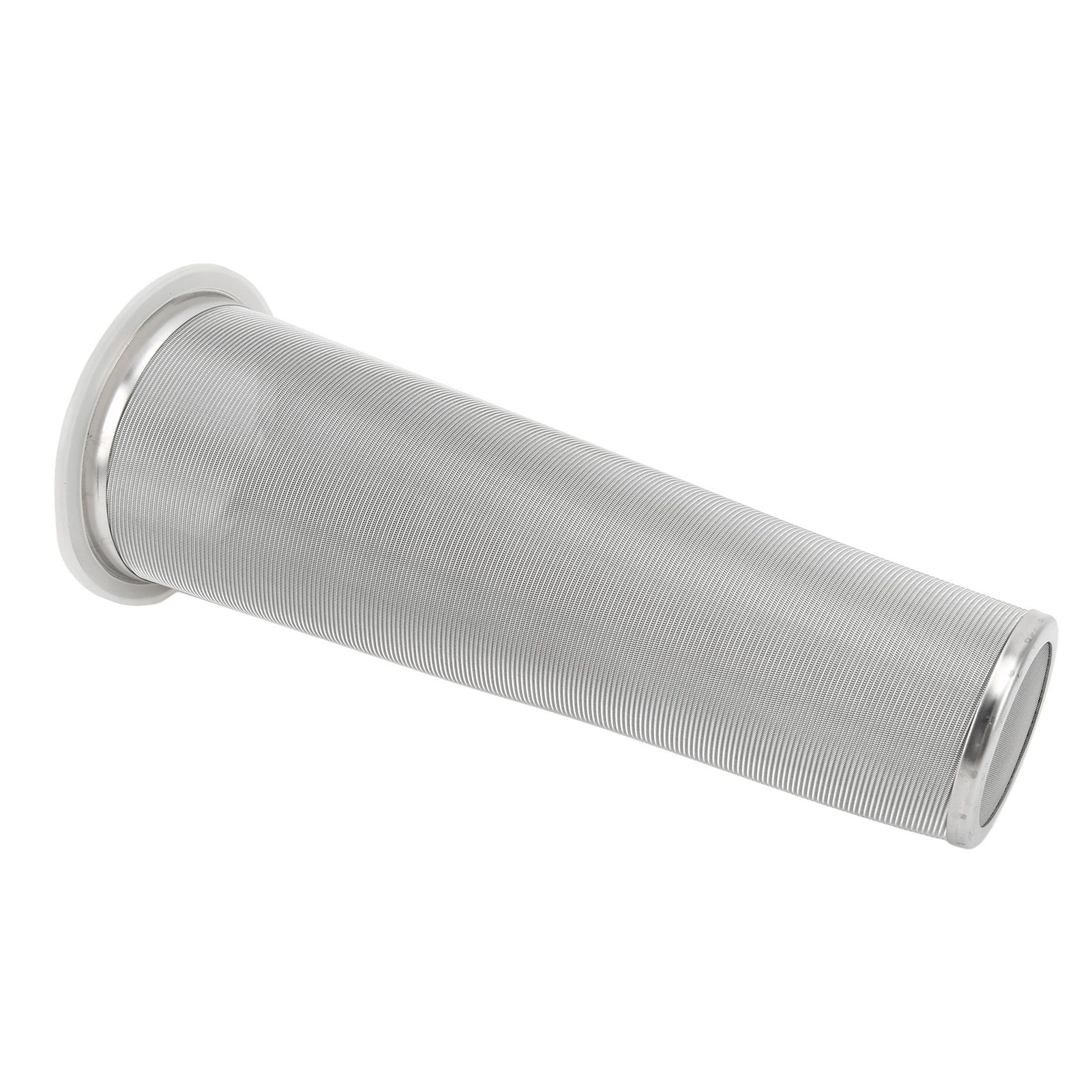 304 Stainless Steel Cold Brew Coffee Filter Cone Mesh with White Rubber Circle Coffee Brew Infuser for Fruit Drink 8x21cm/3.1x8.2in โ image 6