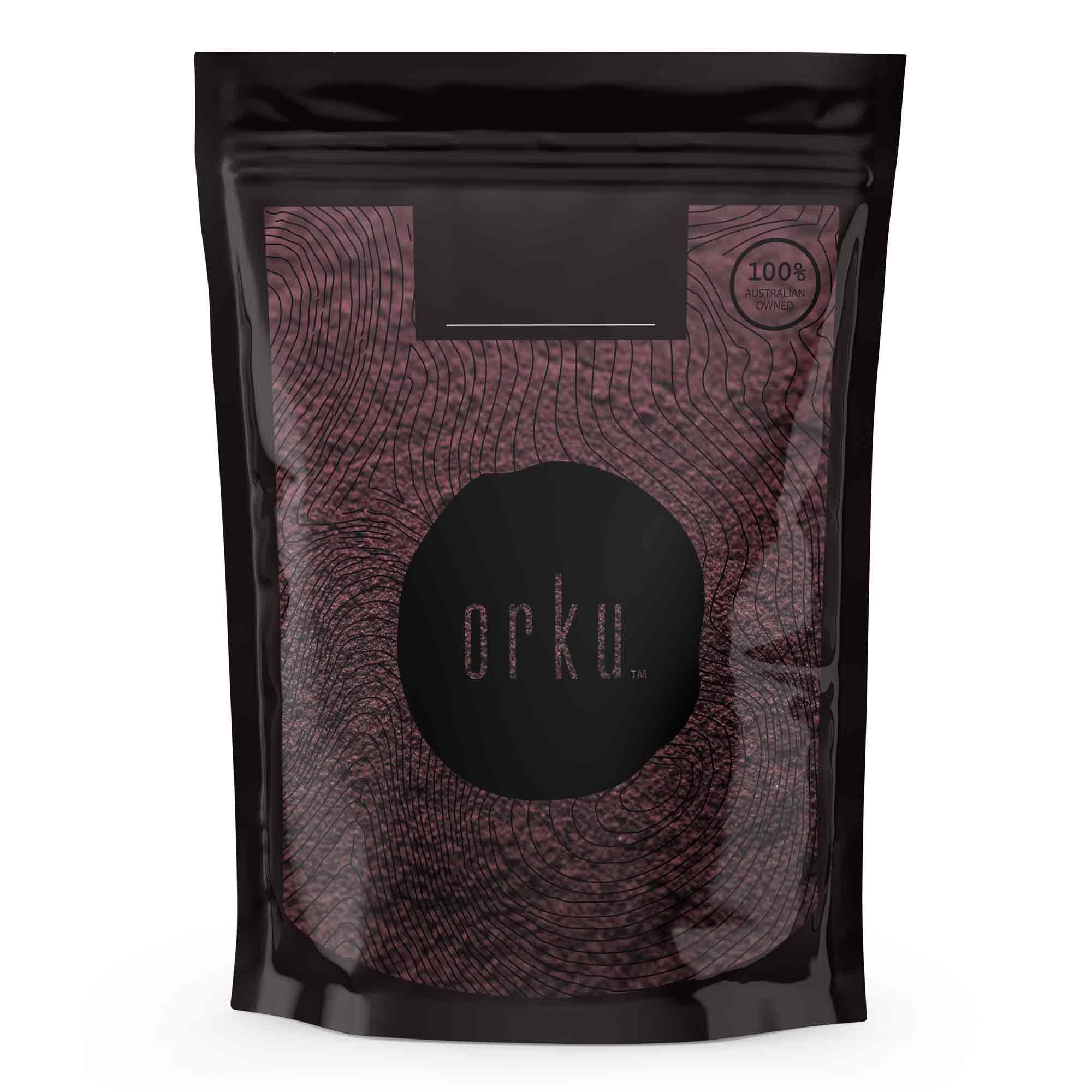 Orku 1Kg Organic Acai Powder Brazilian Berry Smoothie Bowl Ingredient
