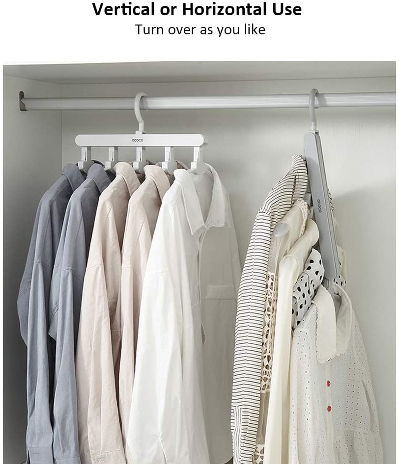 Magic Hanger Space Saving Multifunctional Clothes Coat Hanger Dryer Laundry Drying Rack Airer Clothes Horse Grey — image 4