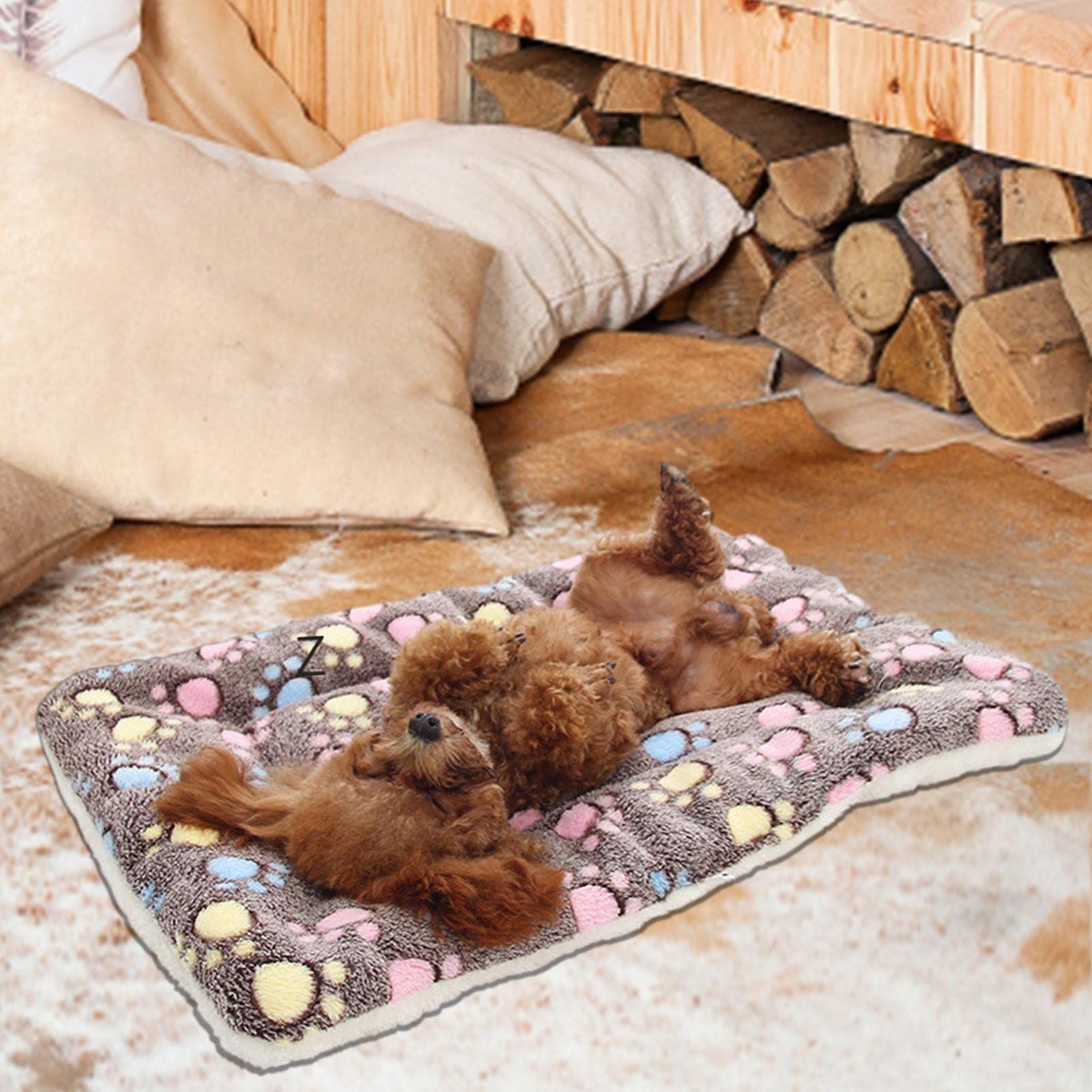 Cat Blanket, Ultra Soft Flannel, 12.59x9.84in, Suitable for Small Breeds long fibers are soft, durable and machine washable — image 2