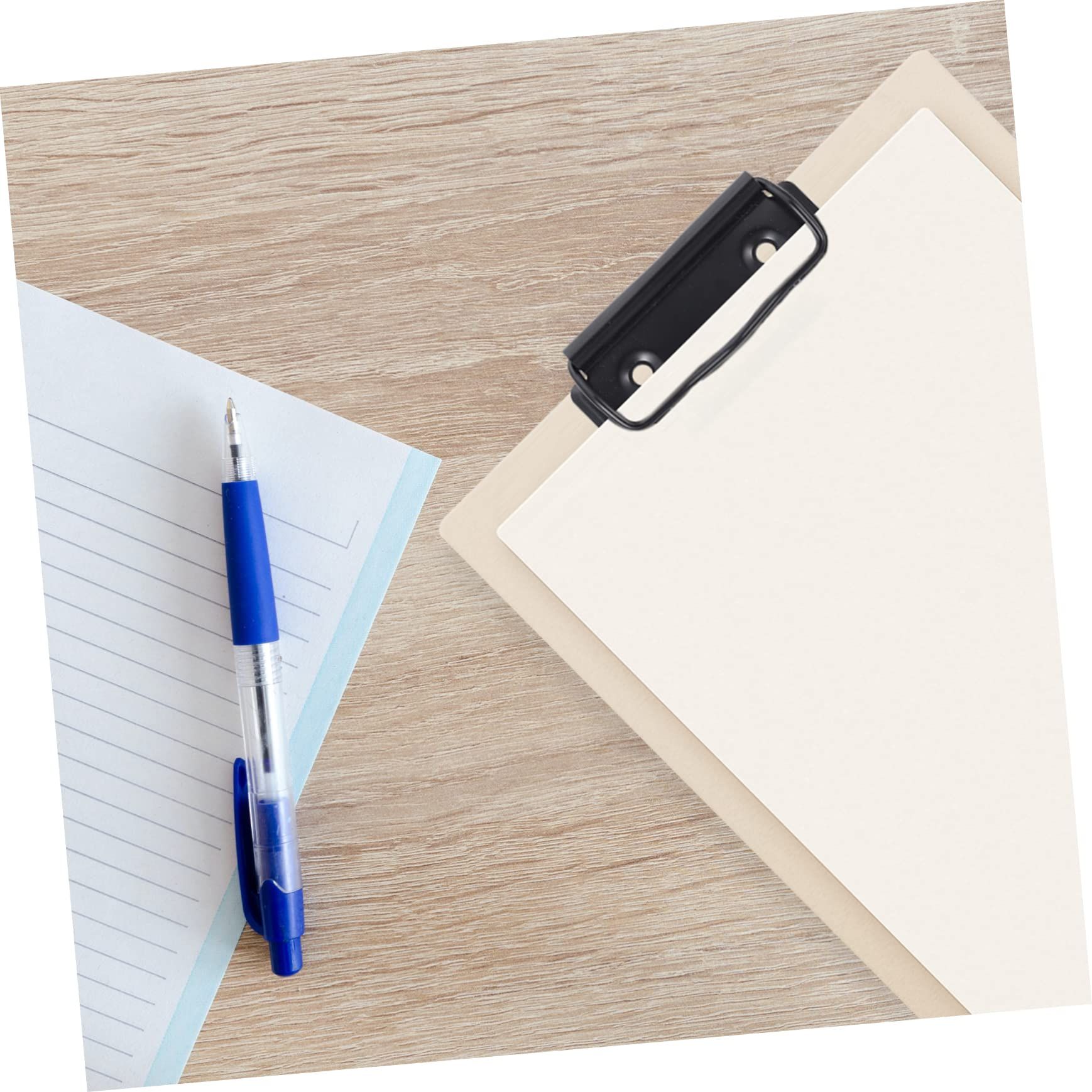 15pcs Stationery Plate Holder Metal Clipboard Office File Folders Stainless Steel Clips Stainless Clipboards Clips — image 5