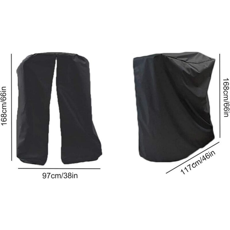Folding Treadmill Cover with Zipper Dustproof Protective Cover, 46 × 38 — image 4