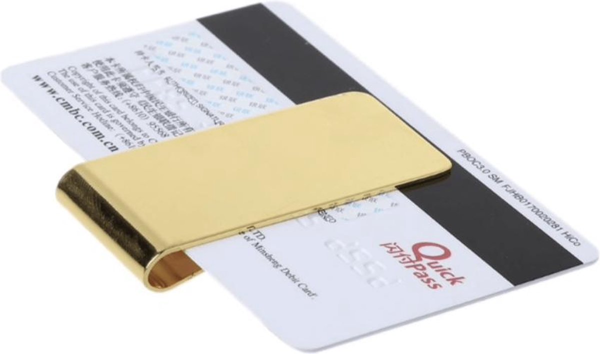 Money clip Gold-colored Knuckle 7cm by 2.5cm — image 2