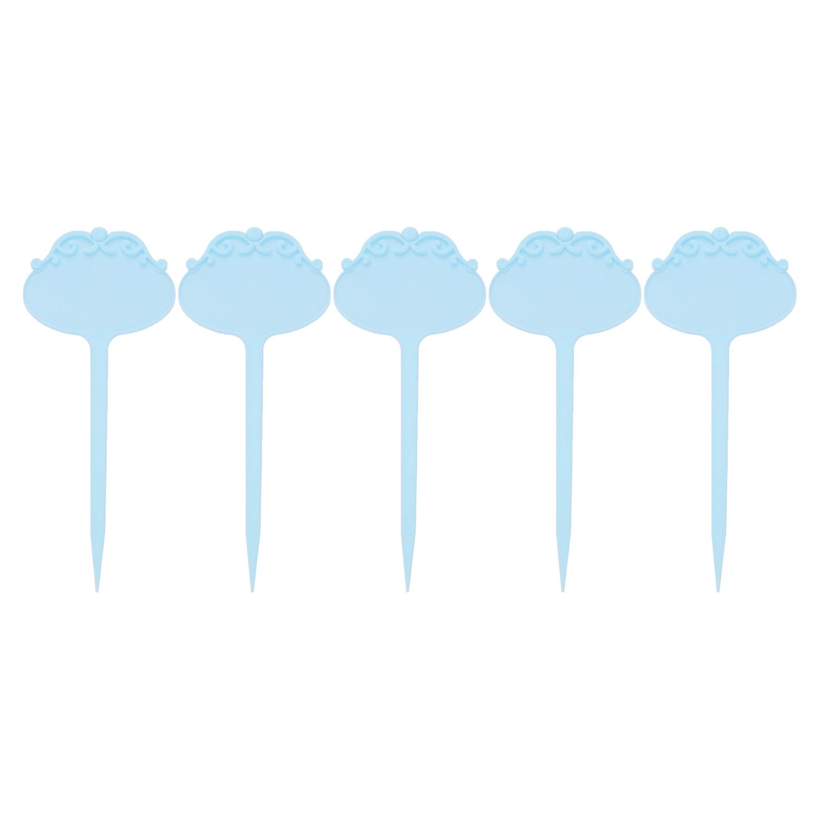 50Pcs Plant Labels Waterproof Flower Markers Plant Tag for Garden Nursery Flowers PottedBlue — image 3