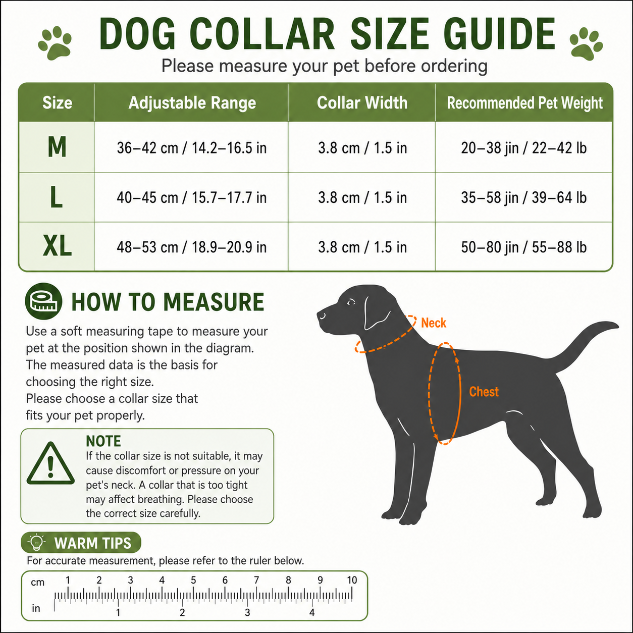 Black Tactical Dog Collar for Large Dogs (XL size)- Wide Padded Nylon Collar with Quick Release Metal Buckle, Control Handle and D-Ring for Walking and โ image 6