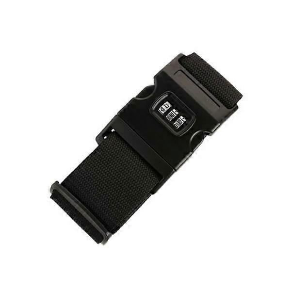 2-Pack Black Luggage Strap with Lock - Adjustable Travel Belt Set โ image 5