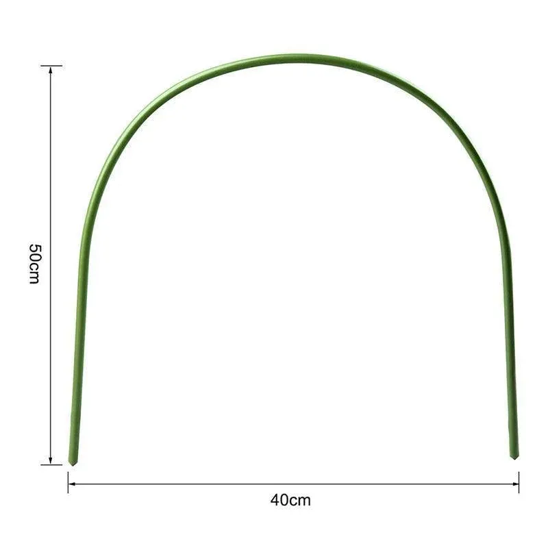 6PCS Greenhouse Plant Hoops Garden Tunnel Support for Row Covers and Netting — image 3