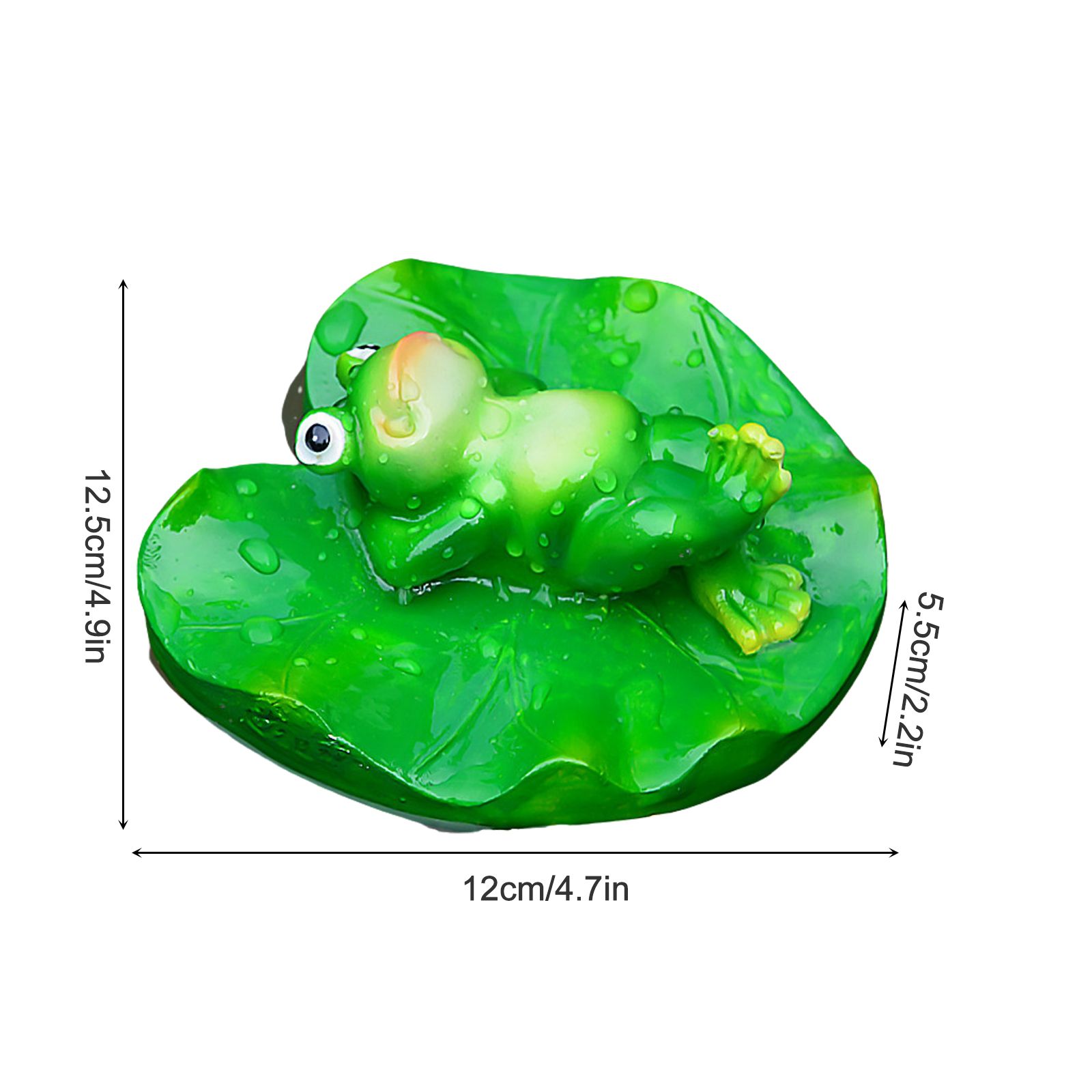 Floating Leaf Decoration Resin Fake Leaves Staue Ornament for Pool Fountain Aquarium Water โ image 3
