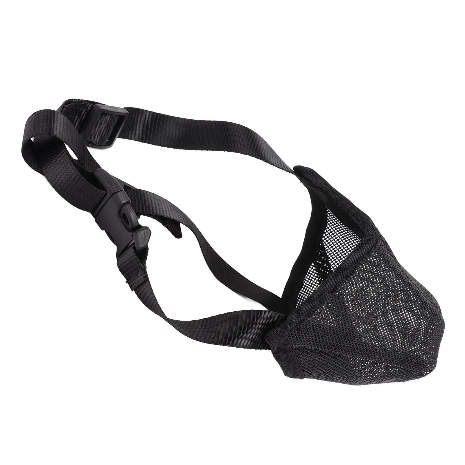 Dog Muzzle Soft Mesh Poisoned Bait Protection Pet Mouth Cover with Adjustable Straps for Small Medium Large Dogs 16.5x19cm / 6.5x7.5in โ image 3