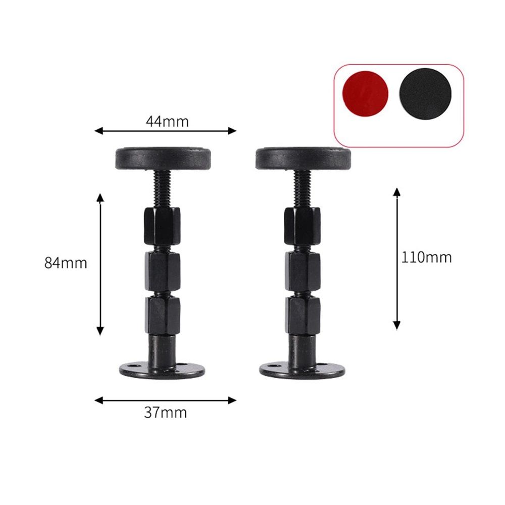 4 Pack Adjustable Threaded Headboard Stoppers/Bumper Against Wall, Behind Bed Frame Protector Antishake Tool, Bed Shake Support Stabilizer Device for โ image 3