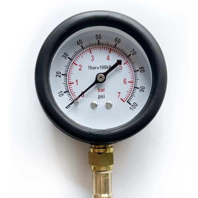 Fuel Pressure Test Kit Truck, Motorcycle Kit for Car Pressure Tester Fuel Pressure Gauge Fuel Injection Pump โ image 3