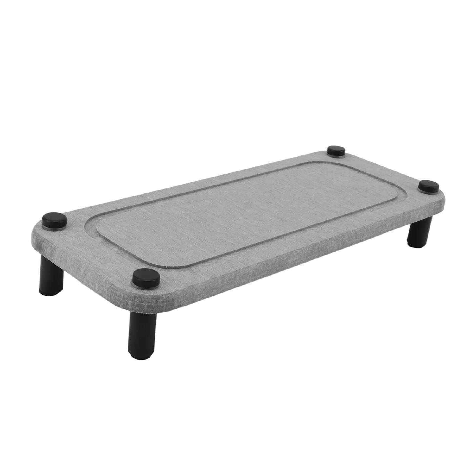 Sink Caddy Instant Dry Sink Organizer Dries Instantly Sink Holder Diatomaceous Pedestal Stand Riser with Stainless Steel Feet Grey โ image 4