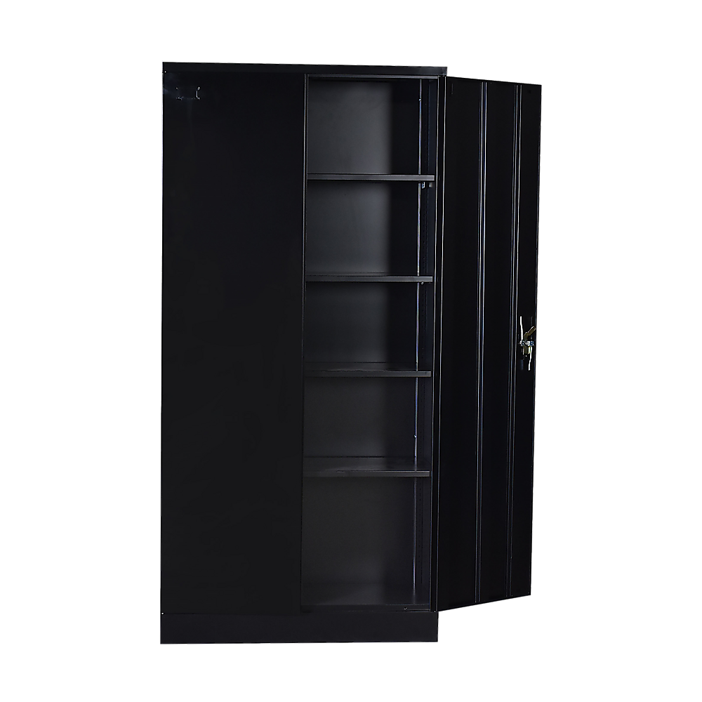 Two-Door Shelf Office Gym Filing Storage Locker Cabinet Safe โ image 5