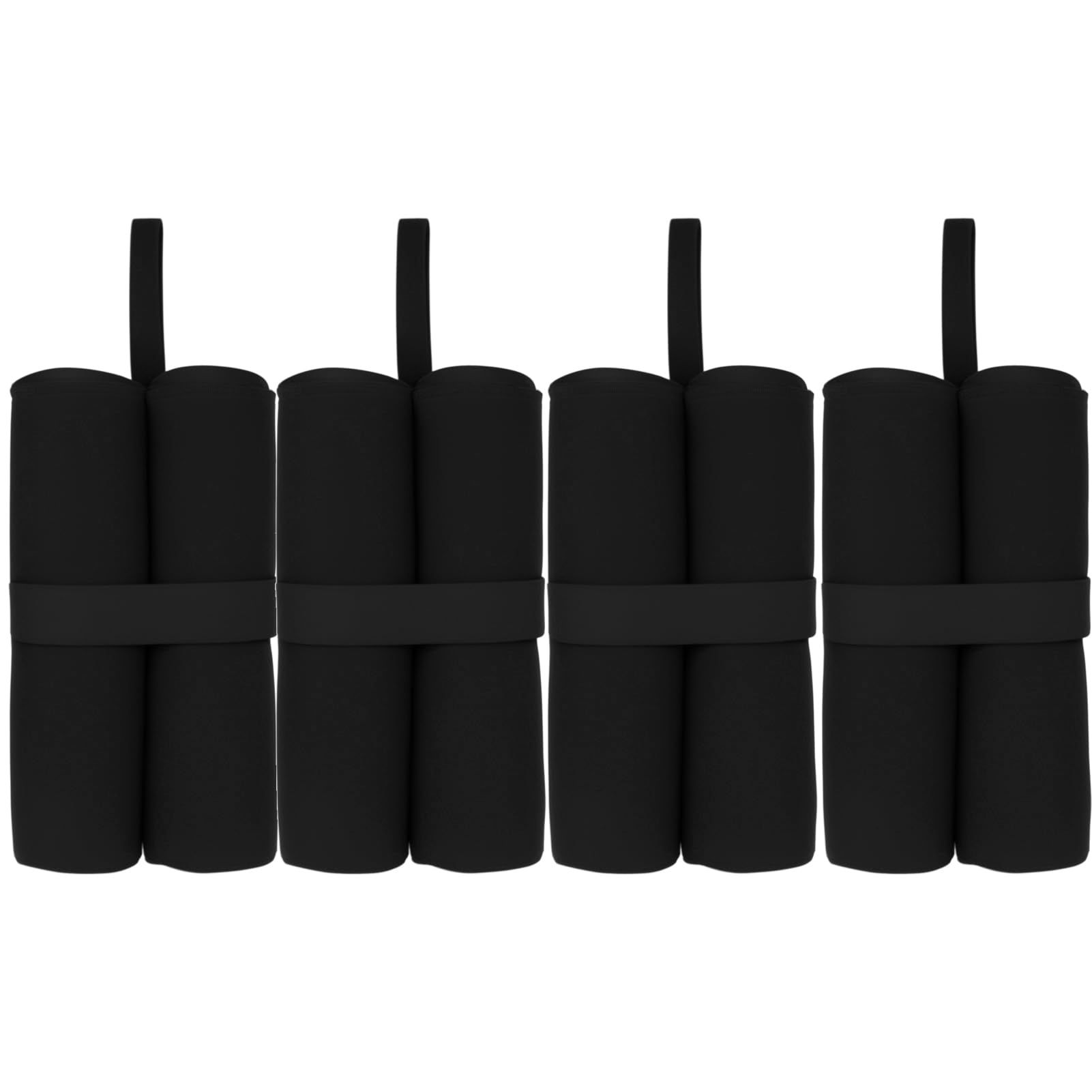 Extra Large Canopy Weights Bag Leg Weight for Pop up Canopy Tent Gazebo Patio Instant Outdoor Sun Shelter, Tent Weight Sand Bags (4Pack black)