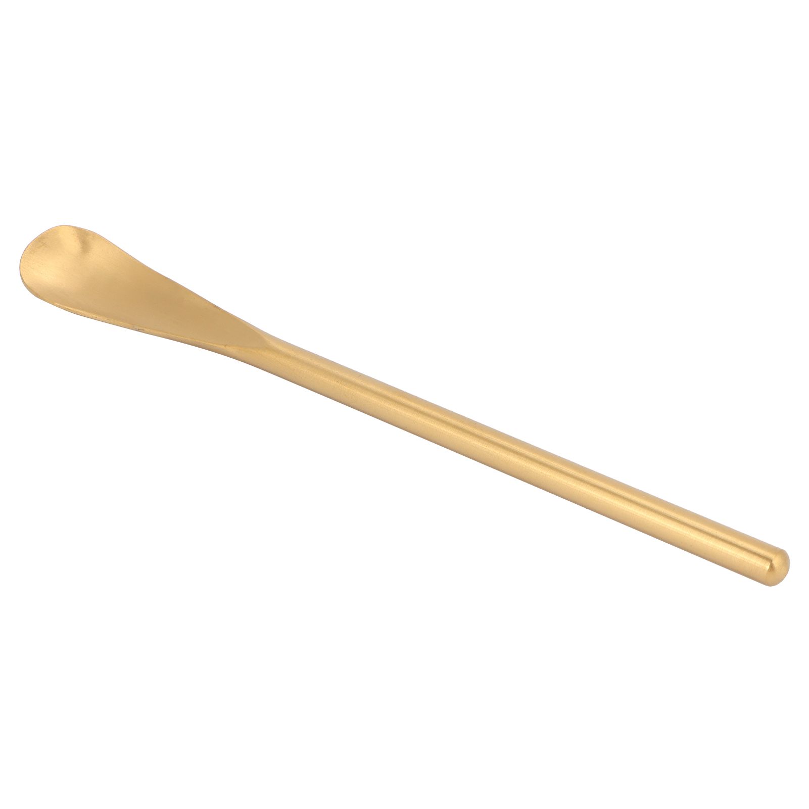 Stainless Steel Mixing Spoon Short Handle Dessert Coffee Spoon Mixing Stick for Kitchen HomeGolden — image 3