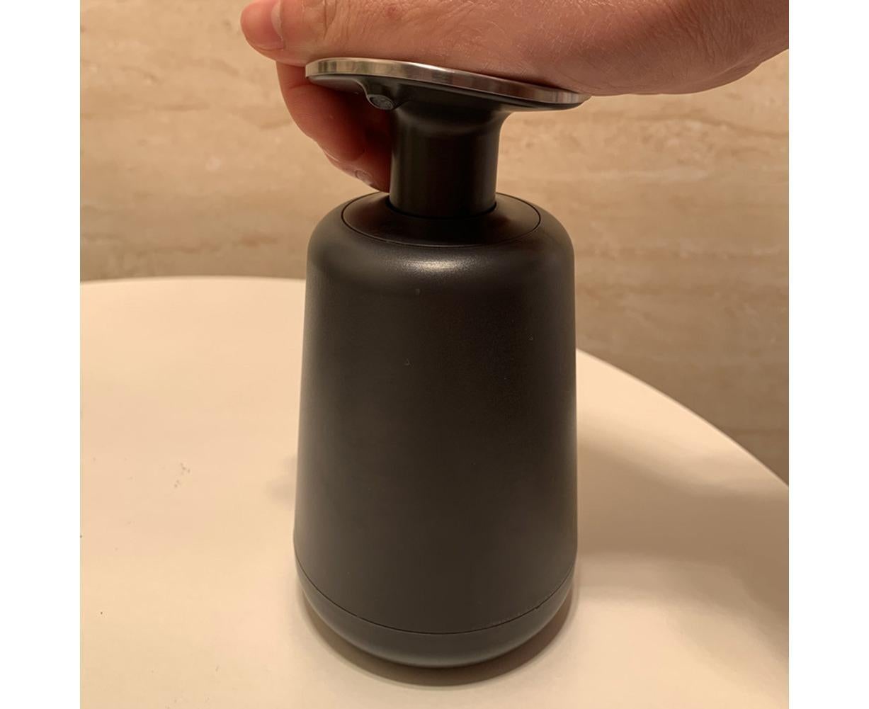 Bathroom Kitchen Lotion Shampoo Liquid Soap Dispenser Plastic Storage Bottle-Black — image 5