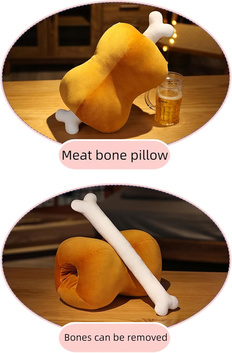 Heated Hand Warmer Cushion - Plush Fleece Body Pillow - Multipurpose Head Neck Support Cushion for Cold Weather Relief — image 4