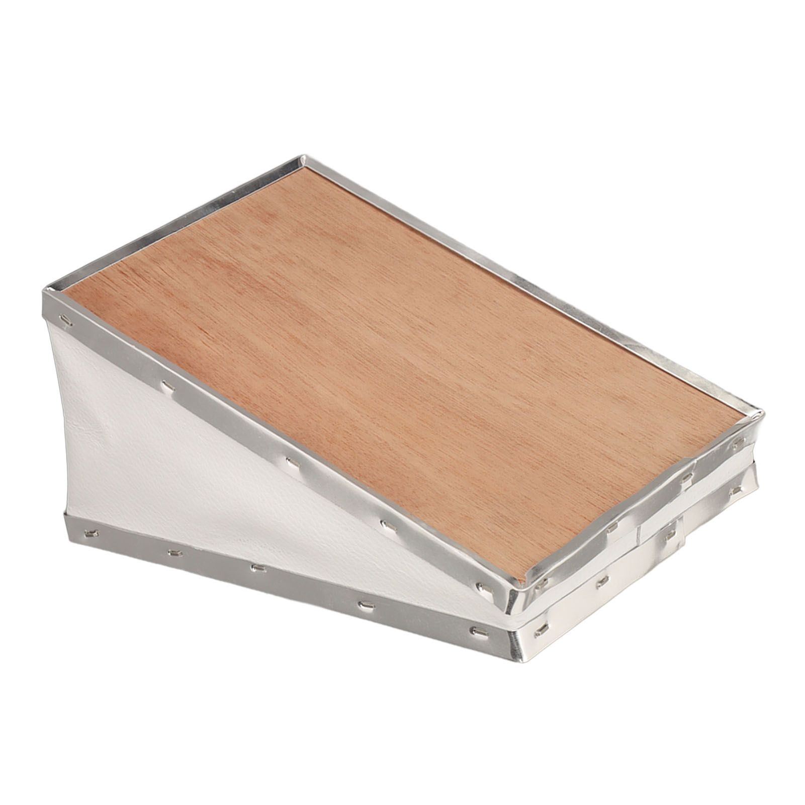 Bee Smoker Bellow PVC Leather Plywood Box Beekeeping Equipment Replacement with Clip for Beehive — image 5