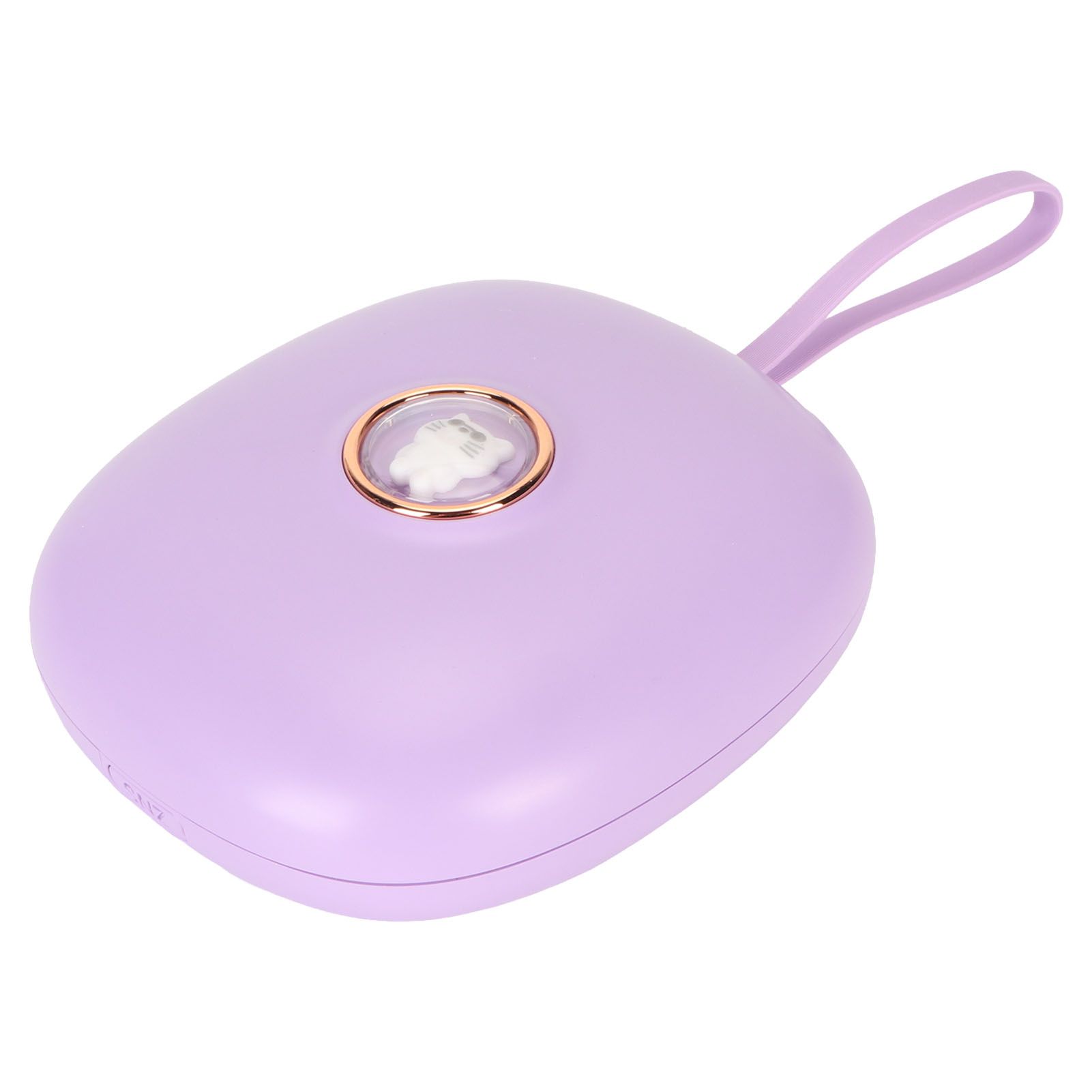 Vibrating Digital Alarm Clock Portable LED Electronic Digital Alarm Clock for Heavy Sleepers Students Children Lilac Purple โ image 2