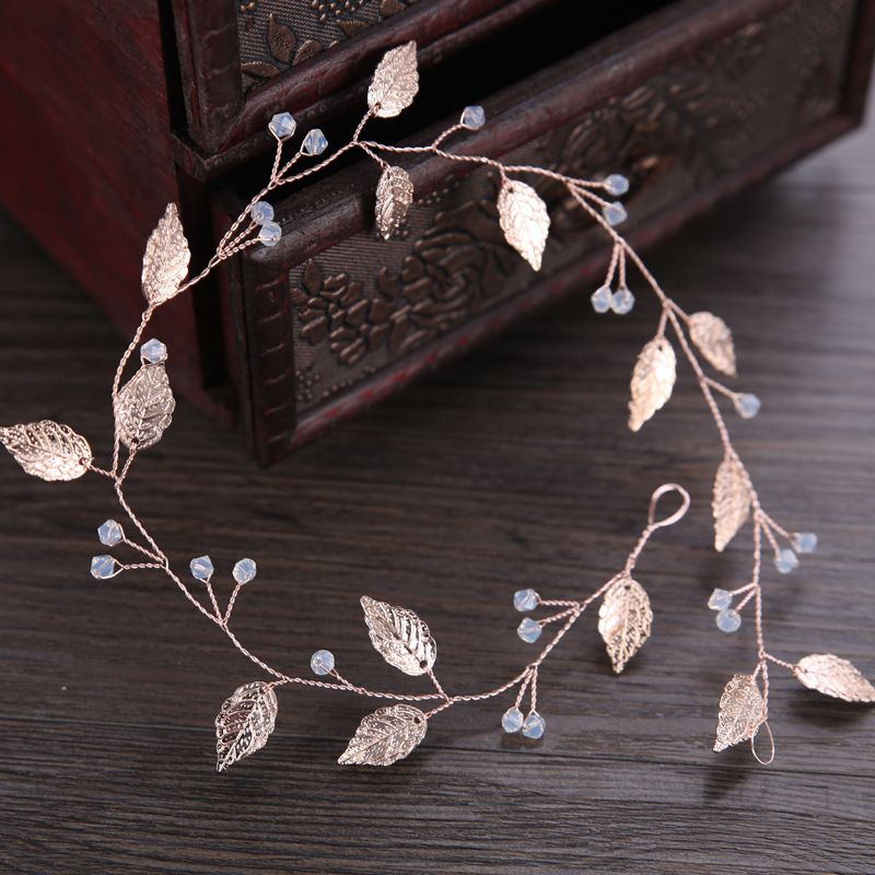 Flower Girl Headpiece Princess Crystal Wedding Headband Baby Girls Flower Crown Pearl Hair Accessories for Birthday Party — image 4